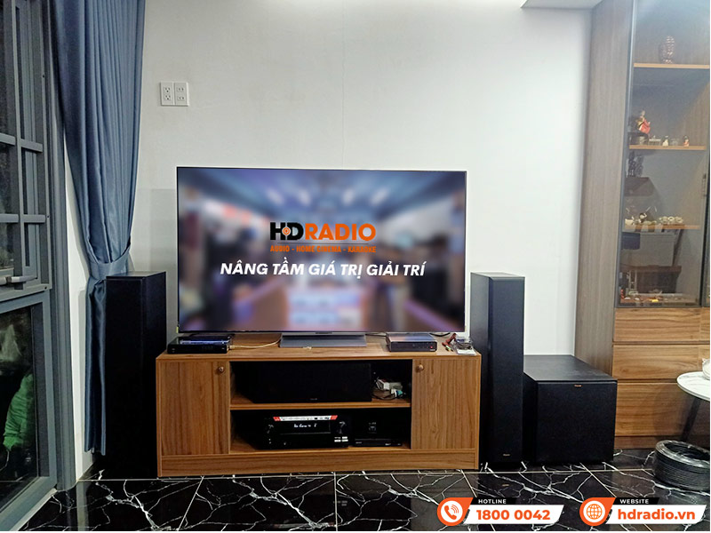 Lắp đặt Dàn xem phim Chất Lượng trị giá hơn 67 triệu đồng cho anh Trường ở Quận Bình Thanh, Hồ Chí Minh