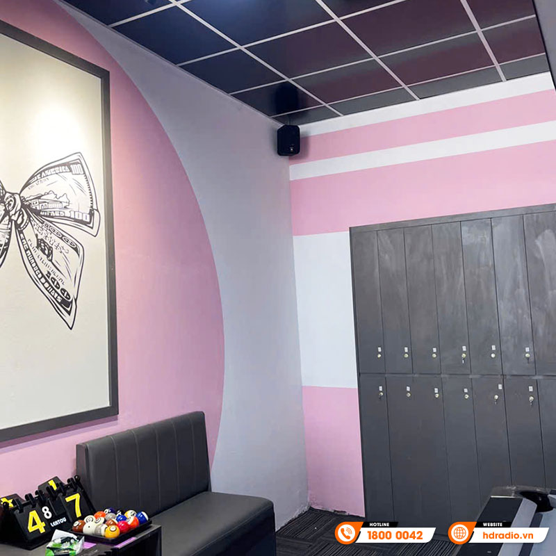 Dàn âm thanh Quán Bi-a của anh Tú ở Hà Nội