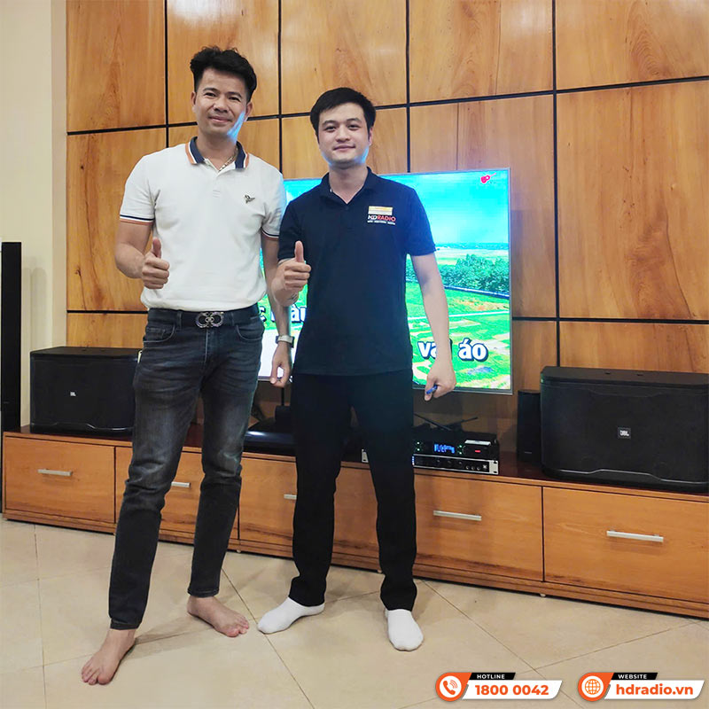 Dàn karaoke JBL GD75 của anh Tuấn Anh ở Long Biên, Hà Nội Dàn karaoke JBL GD75 của anh Tuấn Anh ở Long Biên, Hà Nội