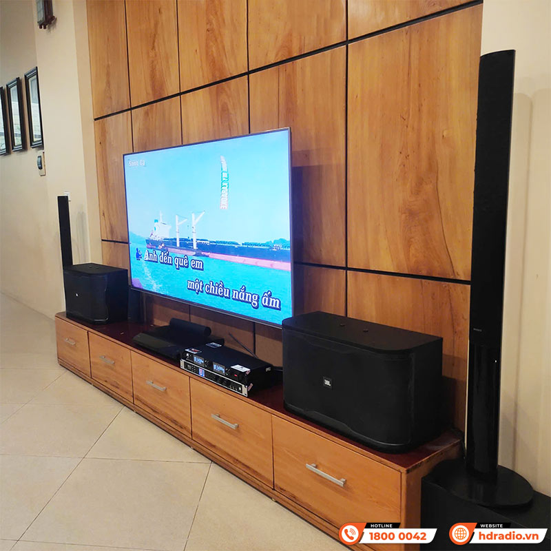 Dàn karaoke JBL GD75 của anh Tuấn Anh ở Long Biên, Hà Nội Dàn karaoke JBL GD75 của anh Tuấn Anh ở Long Biên, Hà Nội