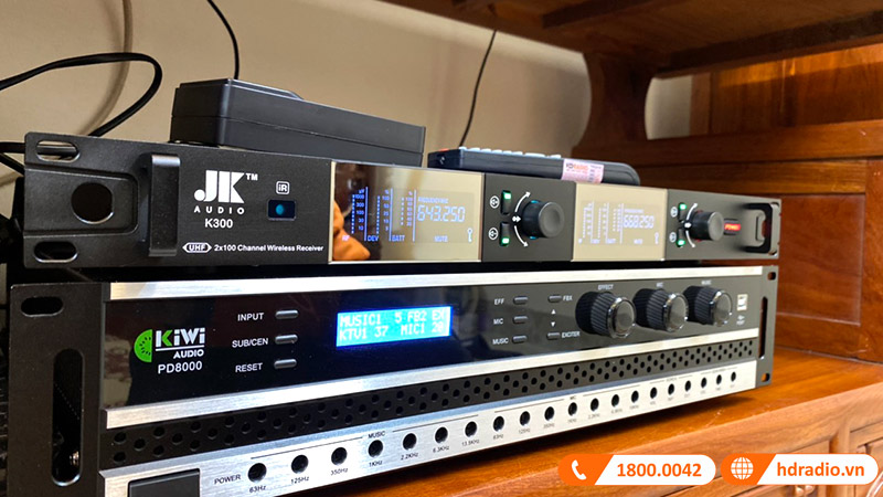 Dàn karaoke Wharfedale HK30 (Wharfedale WH10 Neo, JKaudio K300, Kiwi PD8000)-12