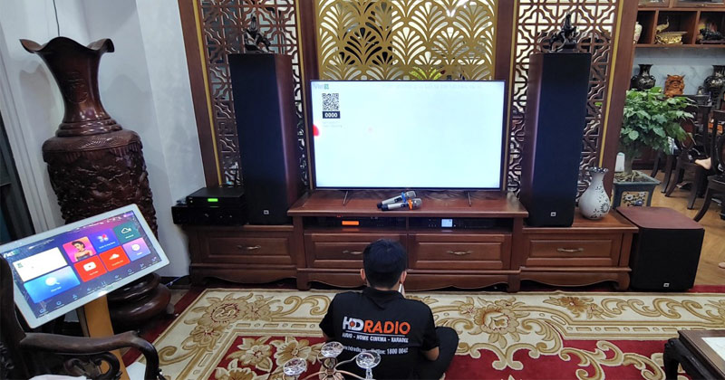 Dàn Karaoke gia đình anh Tuấn quận Thanh Xuân, HN