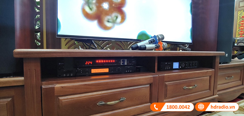 Ảnh thực tế bộ dàn karaoke gia đình