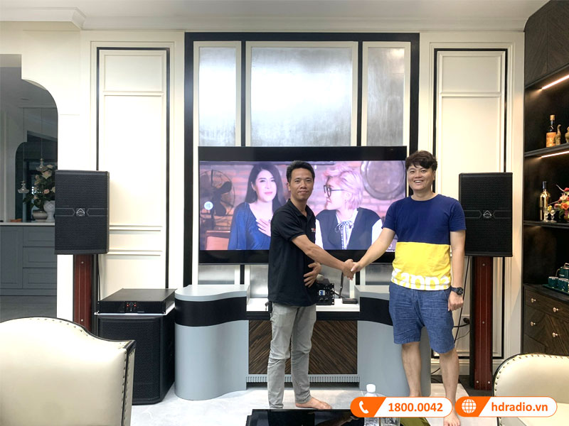 Lắp Dàn Karaoke cao cấp hơn 100 triệu đồng cho anh Tùng ở Chí Linh, Hải Dương