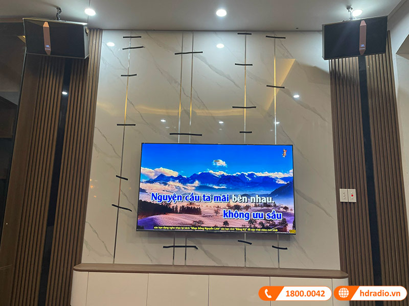 Dàn karaoke của anh Tùng ở Nam Từ Liêm, Hà Nội