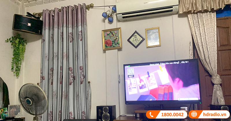 Lắp dàn Karaoke HK87 đỉnh cao hơn 37 triệu đồng cho anh Việt Anh ở Gia Lâm, Hà Nội (JKaudio X6000 Plus, JKaudio H2400, JBL Pasion 10A, JKaudio B3 Plus)