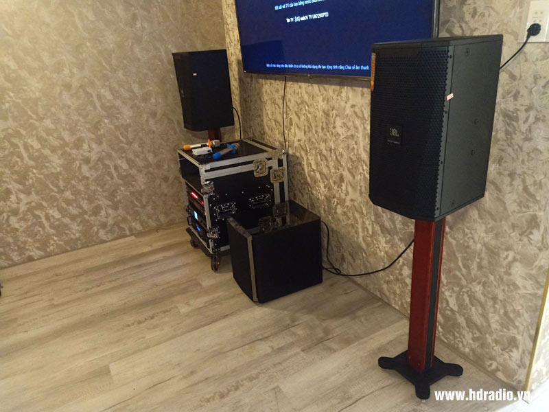 dàn karaoke sử dụng Loa JBL KPS1