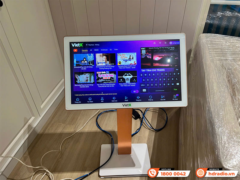 Dàn karaoke của anh Vũ ở Quận 6, TP.Hồ Chí Minh