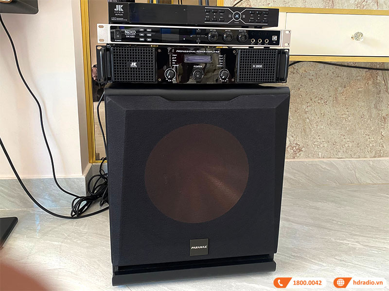 Dan karaoke gia dinh chi Ngoc