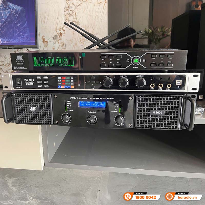 Dàn karaoke gia đình KHD49 của chị Duyên ở Trảng Bom, Đồng Nai