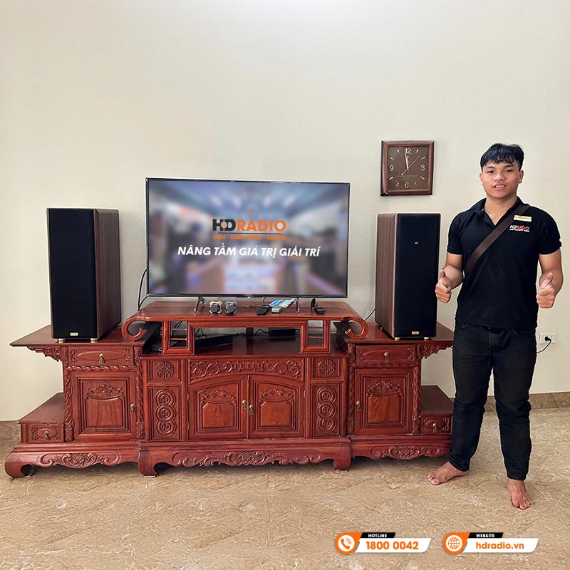 Dàn loa Kadma BS56 của chị Giang ở Thanh Trì, Hà Nội Dàn loa Kadma BS56 của chị Giang ở Thanh Trì, Hà Nội