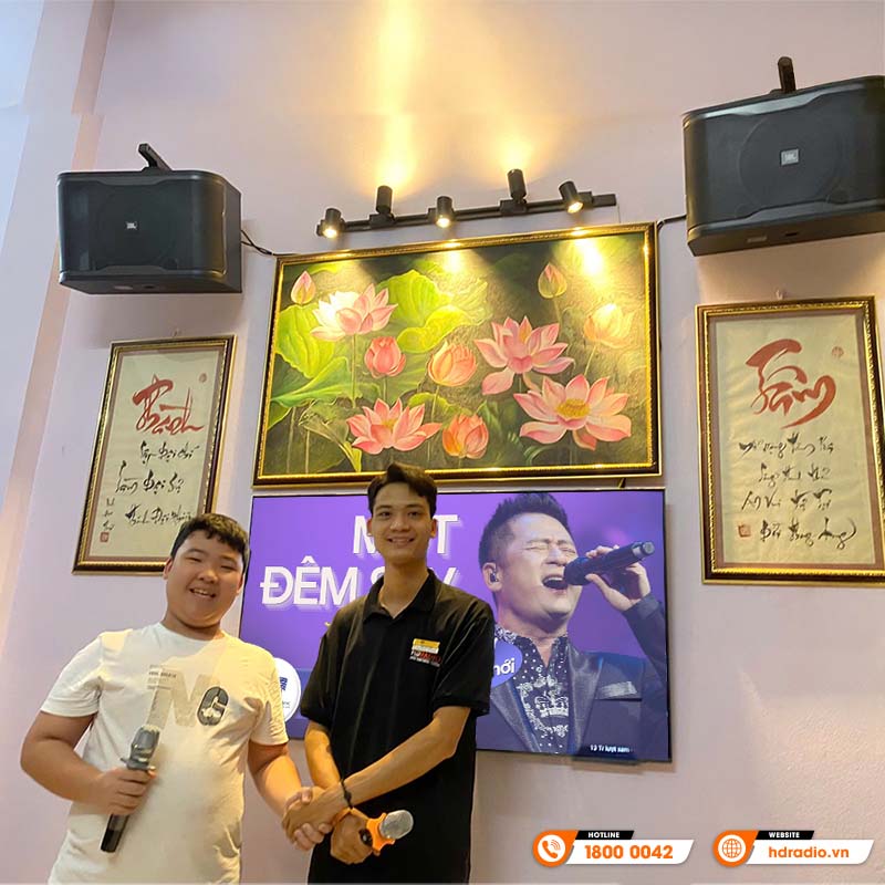 Dàn karaoke JBL GD75 của chị Hằng ở Quận Nam Từ Liêm, Hà Nội