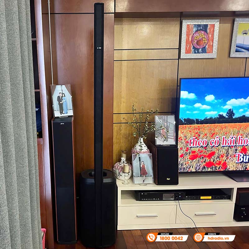 Dàn karaoke Bose HK11 của gia đình chị Hiền ở Hạ Long, Quảng Ninh