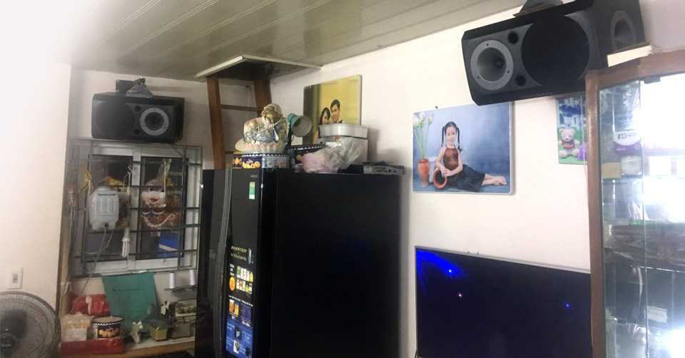 Lắp Dàn karaoke cho chị Hồng ở Minh Khai Hà Nội