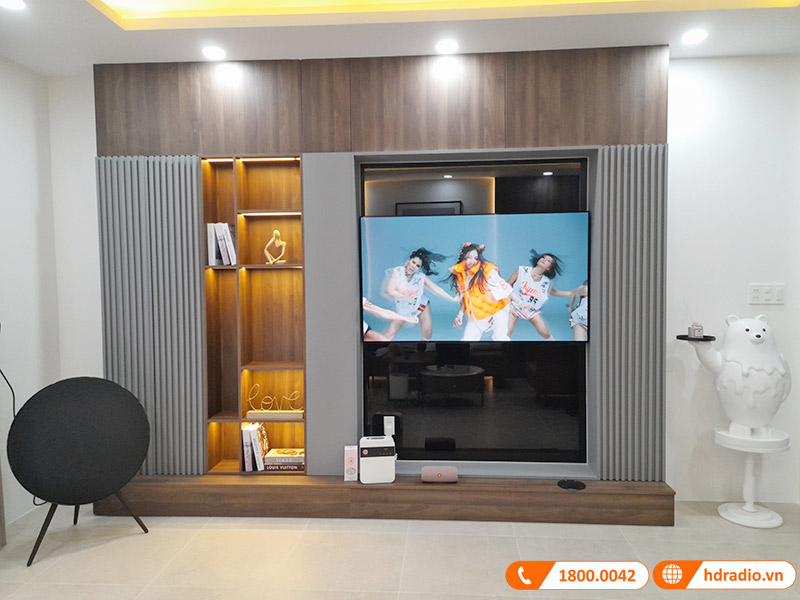 lap dat he thong loa B&O Beoplay A9 MK4 tri gia gan 80 trieu dong cho chi huong o phu nhuan, ho chi minh