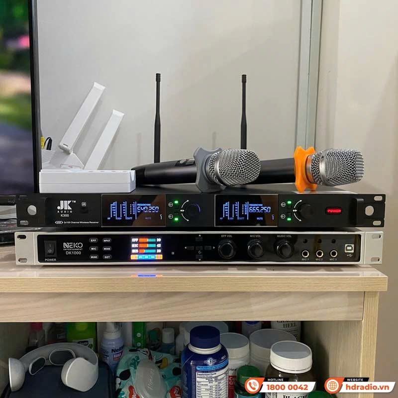 Dàn karaoke JBL GD75 của chị Mai ở Quận Bình Tân, TP.Hồ Chí Minh