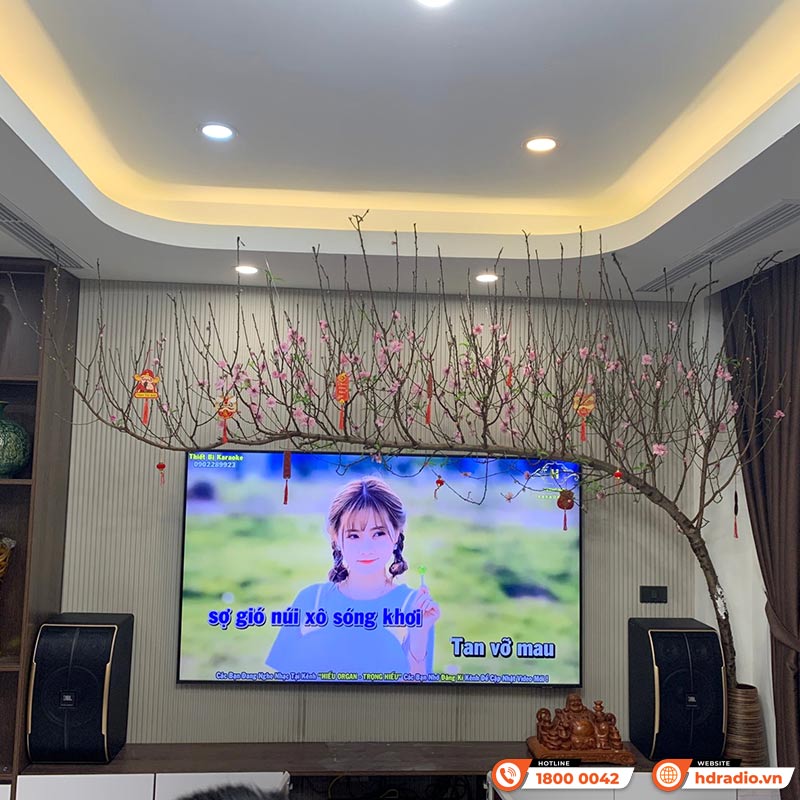 Lắp đặt dàn Karaoke Gia Đình Chính Hãng Chất Lượng trị giá gần 45 triệu đồng cho chị Nga ở Hoàng Mai, Hà Nội