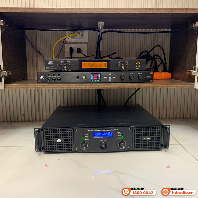 Lắp đặt dàn Karaoke Gia Đình Chính Hãng Chất Lượng trị giá gần 45 triệu đồng cho chị Nga ở Hoàng Mai, Hà Nội