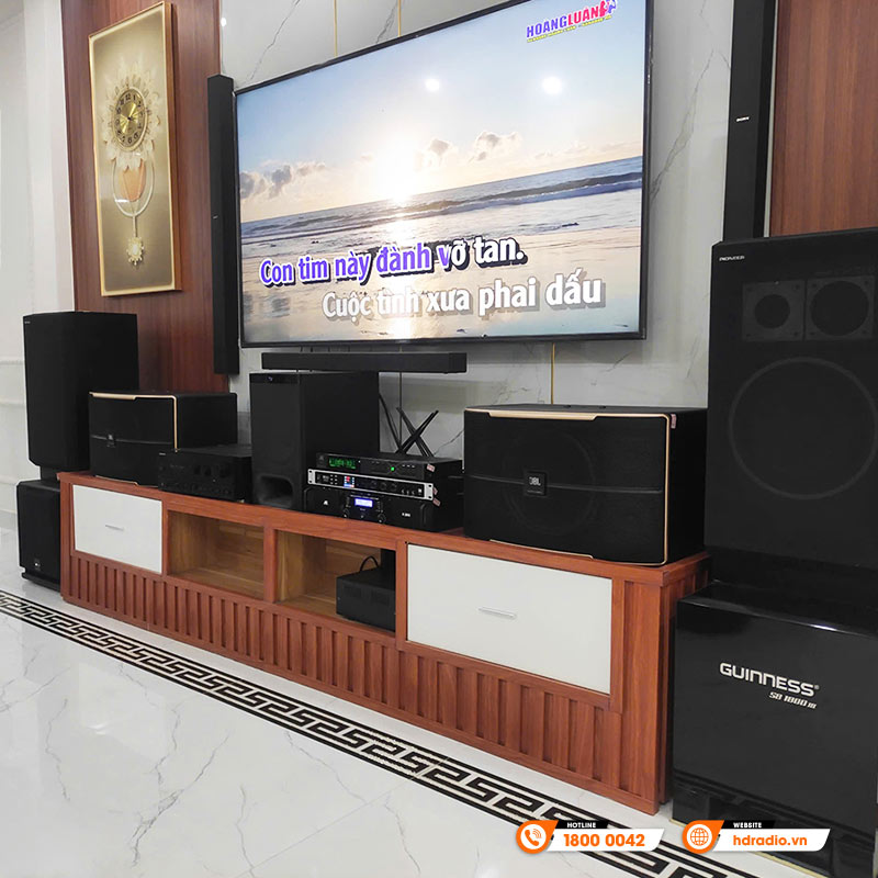 Dàn karaoke của chị Nguyệt ở Ngô Quyền, Hải Phòng