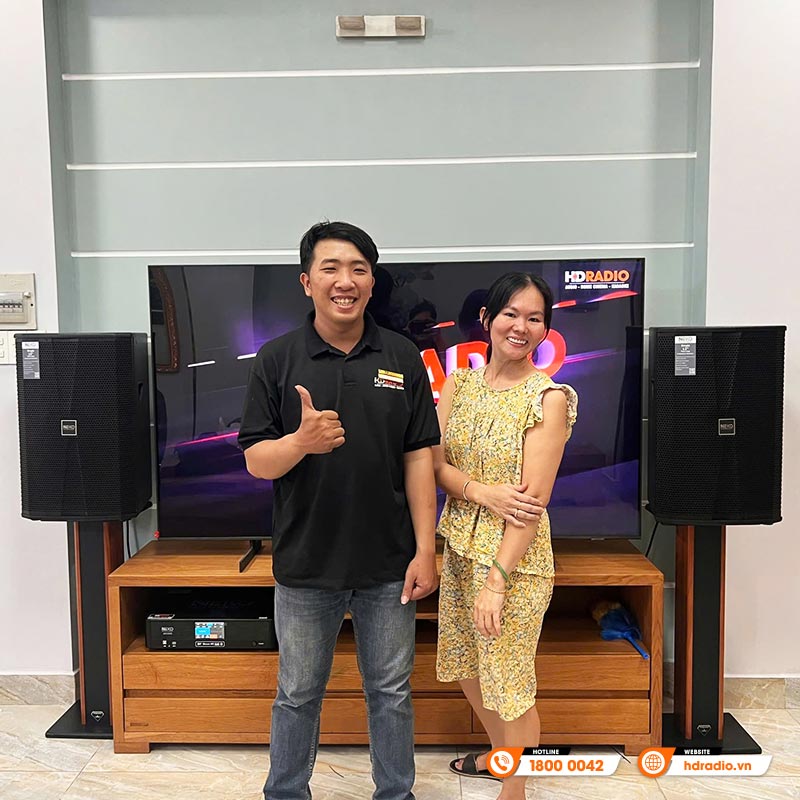 Dàn karaoke gia đình HD83 của chị Thảo ở Quận Bình Tân, TP.Hồ Chí Minh Dàn karaoke gia đình HD83 của chị Thảo ở Quận Bình Tân, TP.Hồ Chí Minh