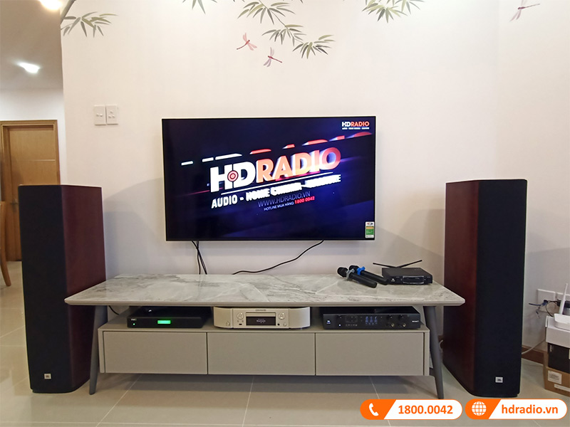 dan âm thanh sử dụng Loa JBL STUDIO 680