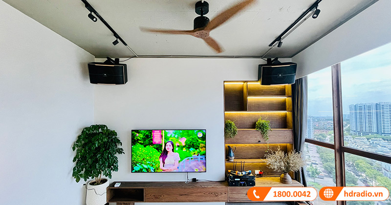 Lắp Dàn Karaoke HK22 trị giá hơn 36 triệu đồng cho chị Thủy ở Hai Bà Trưng, Hà Nội (JKaudio X3000 Pro, JKaudio H2600, JKaudio B3 Plus, Pasion 12)