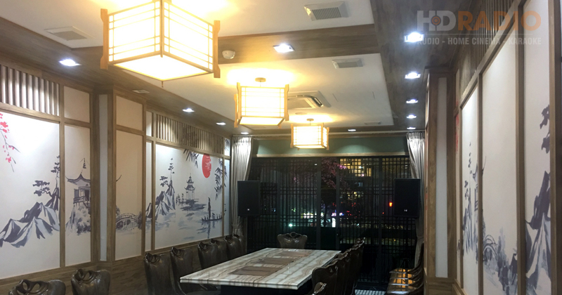 Lắp dàn karaoke Cao Cấp cho chị Trang ở Sơn Tây, Hà Nội