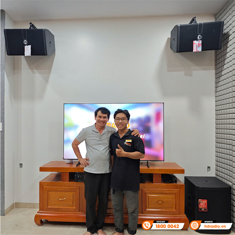 Dàn karaoke cao cấp HDR90 của gia đình chị Tuyền ở TP.Thủ Dầu Một - Bình Dương Dàn karaoke cao cấp HDR90 của gia đình chị Tuyền ở TP.Thủ Dầu Một - Bình Dương