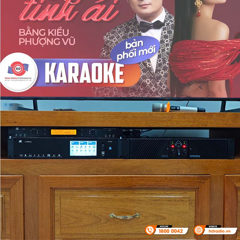 Dàn karaoke cao cấp HDR90 của gia đình chị Tuyền ở TP.Thủ Dầu Một - Bình Dương Dàn karaoke cao cấp HDR90 của gia đình chị Tuyền ở TP.Thủ Dầu Một - Bình Dương