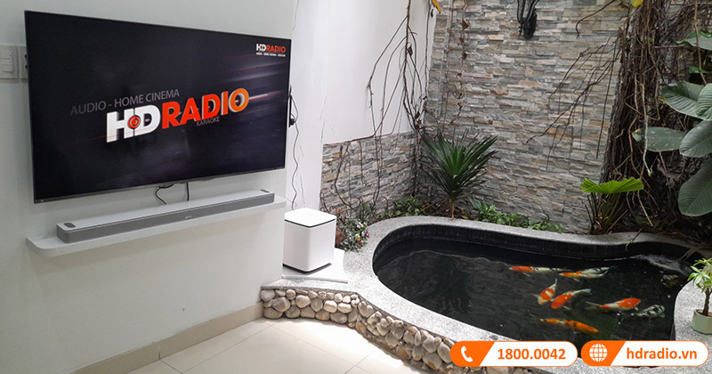 Lắp đặt bộ loa soundbar Bose SB01 trị giá hơn 41 triệu đồng cho chị Yến ở Quận Bình Thạnh, Hồ Chí Minh (Bose Smart 900, Bass Module 700)