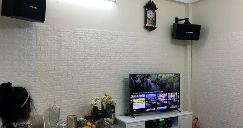 Lắp dàn loa Paramax cho gia đình chị Yến tại Trần Duy Hưng, Cầu Giấy, Hà Nội