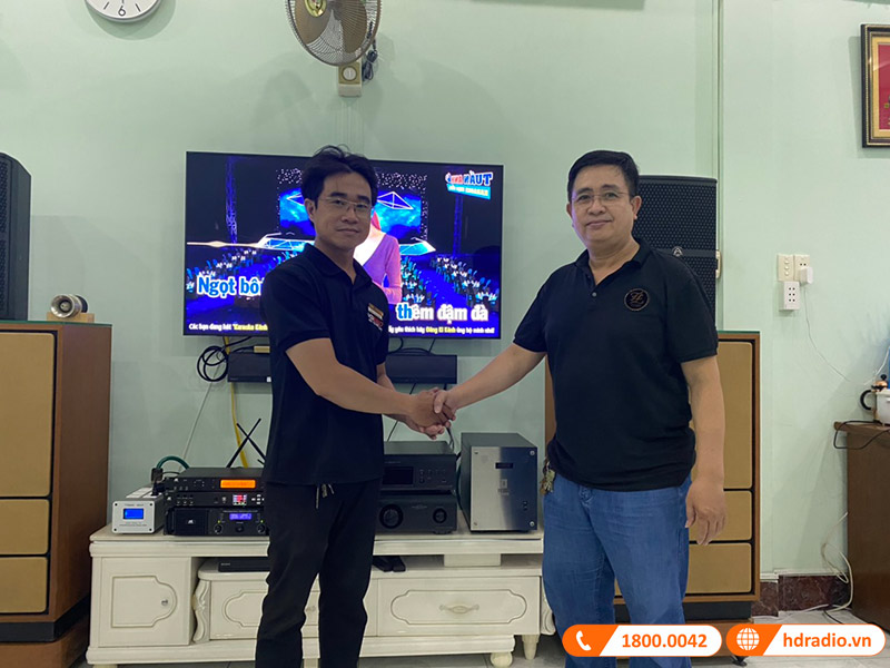 Lap dan karaoke cho chu Huy o TPHCM