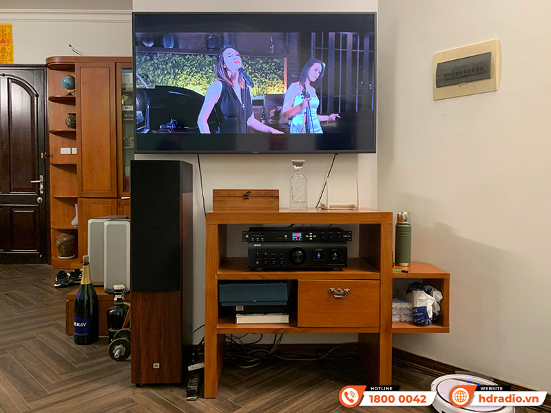 Dàn nghe nhạc và karaoke của chú Liêm ở Quận Cầu Giấy, Hà Nội