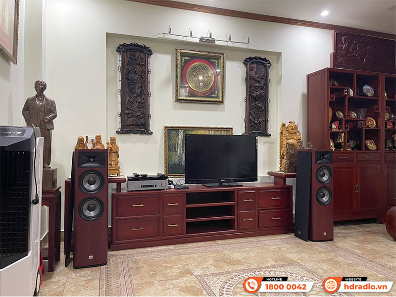 Lắp đặt Dàn nghe nhạc JBL NN38 cho chú Miện ở Từ Sơn, Bắc Ninh