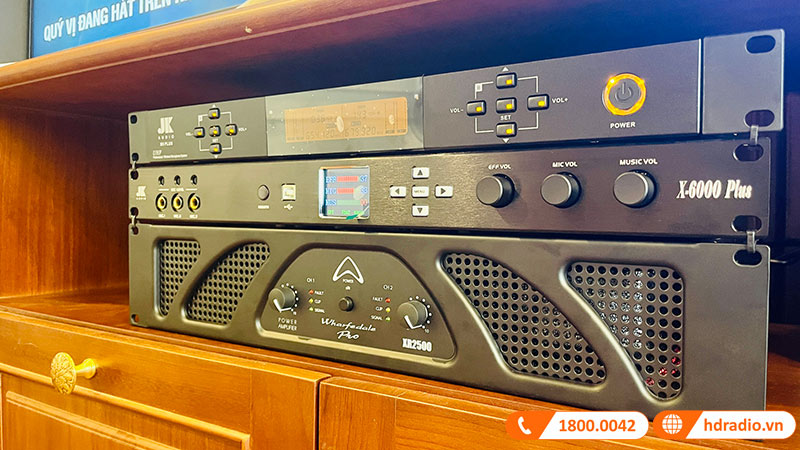 Lap dan karaoke chat luong chi gan 48 trieu dong cho chu Tai o Long Bien, Ha Noi