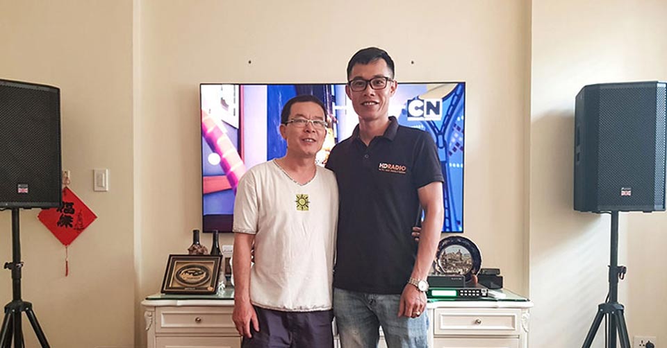 Lắp bộ âm thanh karaoke cho Chú Thắng Ở Ngô Sỹ Liên, Hà Nội