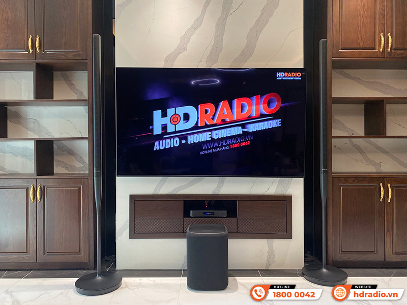 Dàn loa nghe nhạc, xem phim Harman Kardon Radiance 2400 của cô Linh ở Hà Nội