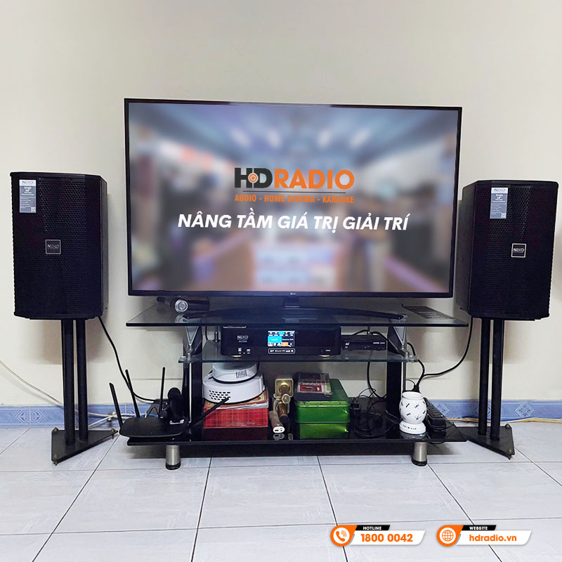 Dàn karaoke của cô Nhân ở Thanh Xuân, Hà Nội