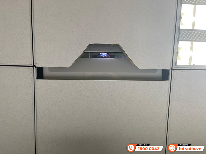 Hệ thống trình chiếu của Công ty CP Ứng Dụng Khoa Học Và Công Nghệ - MITEC