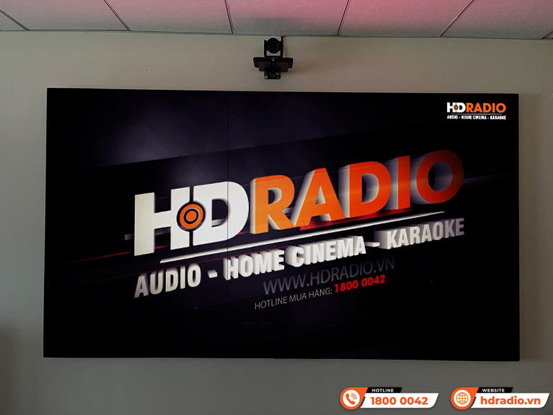 Hệ thống trình chiếu của Công ty CP Ứng Dụng Khoa Học Và Công Nghệ - MITEC