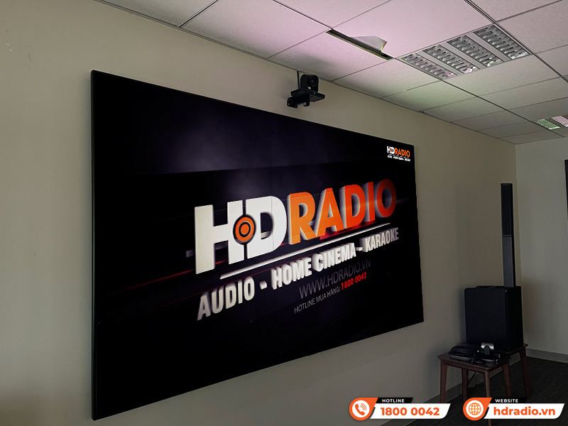 Hệ thống trình chiếu của Công ty CP Ứng Dụng Khoa Học Và Công Nghệ - MITEC