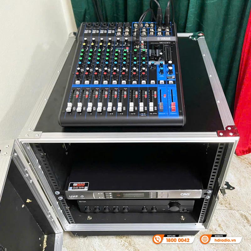 Dàn âm thanh phòng họp tại UBND xã Mai Lâm, Hà Nội