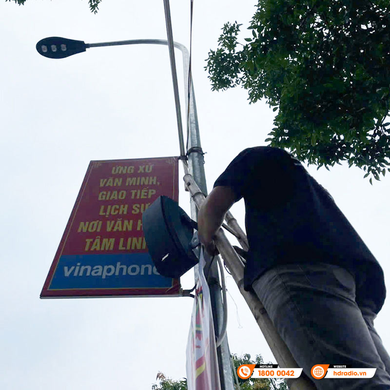 Hệ thống âm thanh thông báo tại đền Ông Hoàng Mười ở Nghệ An Hệ thống âm thanh thông báo tại đền Ông Hoàng Mười ở Nghệ An