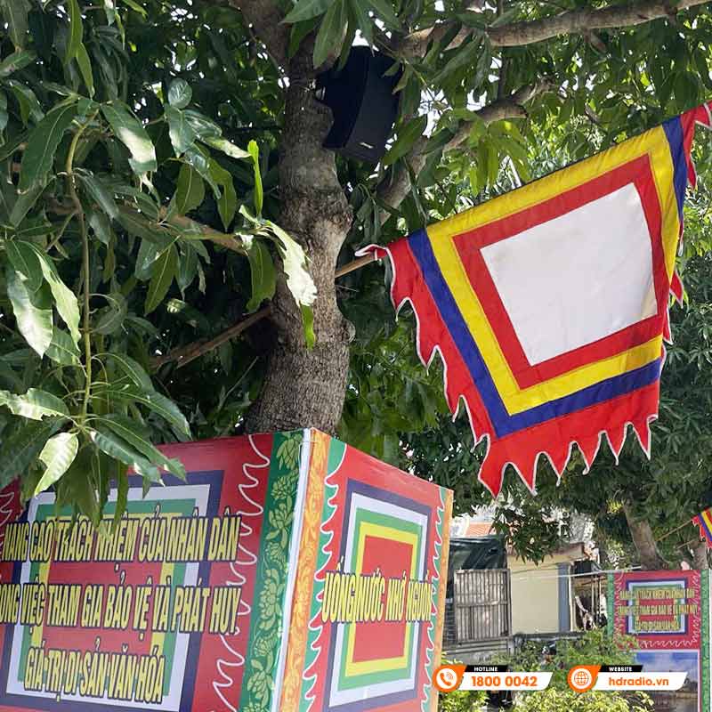 Hệ thống âm thanh thông báo tại đền Ông Hoàng Mười ở Nghệ An Hệ thống âm thanh thông báo tại đền Ông Hoàng Mười ở Nghệ An