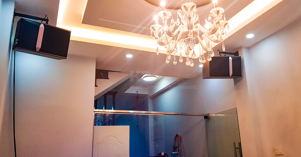 Lắp dàn loa JBL cho anh Tín P5, Q11, HCM