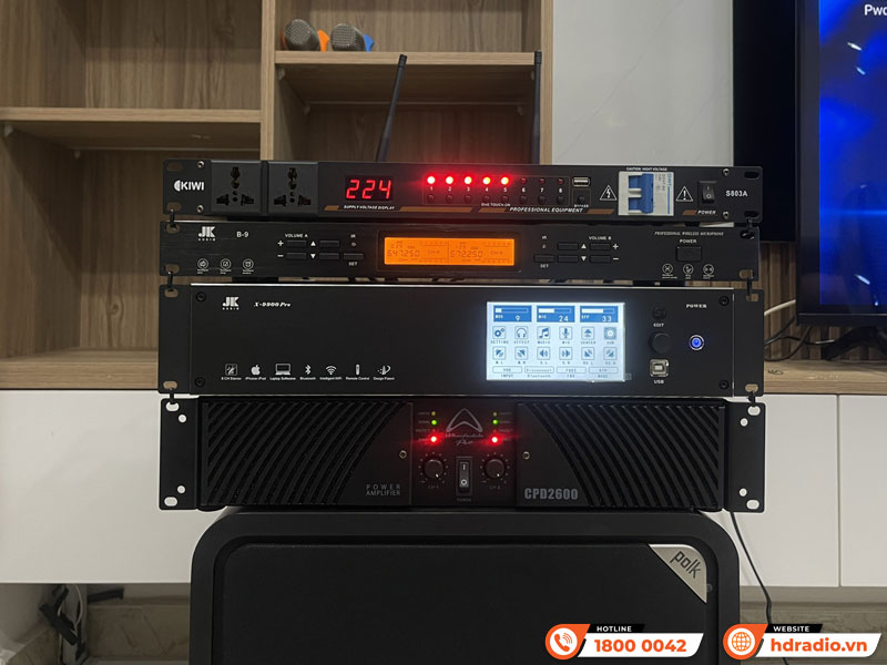 Dàn karaoke của chị Vân ở TP.Thủ Đức, HCM