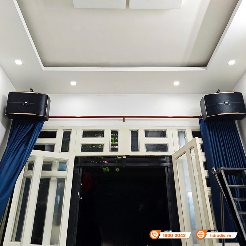 Lắp đặt dàn karaoke JBL HK31 cực hay cho anh Nghiệp ở quận Bình Tân, Hồ Chí Minh