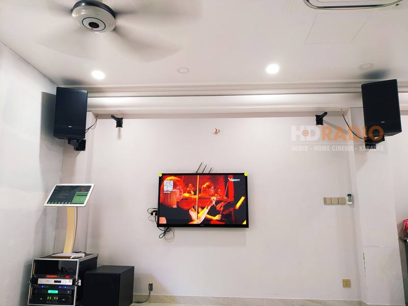Setup dàn karaoke gia đình anh Thành. quận 10. TP Hồ Chí Minh