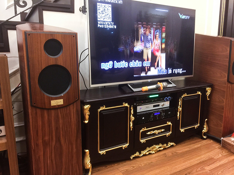 Lắp trọn bộ dàn karaoke cho gia đình anh Trung tại Hoài Đức Hà Nội