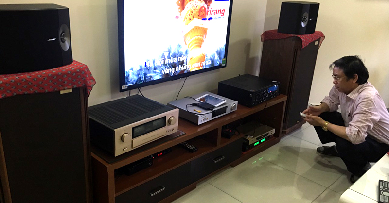 Nâng cấp dàn karaoke cho anh Hưng ở Him Lam, Chợ Lớn HCM